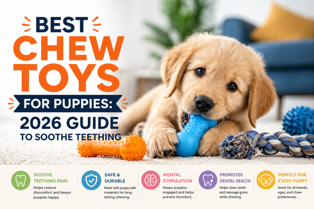Best Chew Toys for Puppies: 2026 Guide to Soothe Teething